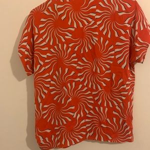 Diane Von Furstenberg Silk Top Size 4